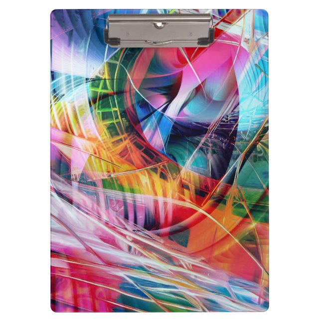 Porte-bloc Dynamic Lines Abstraction (Devant)