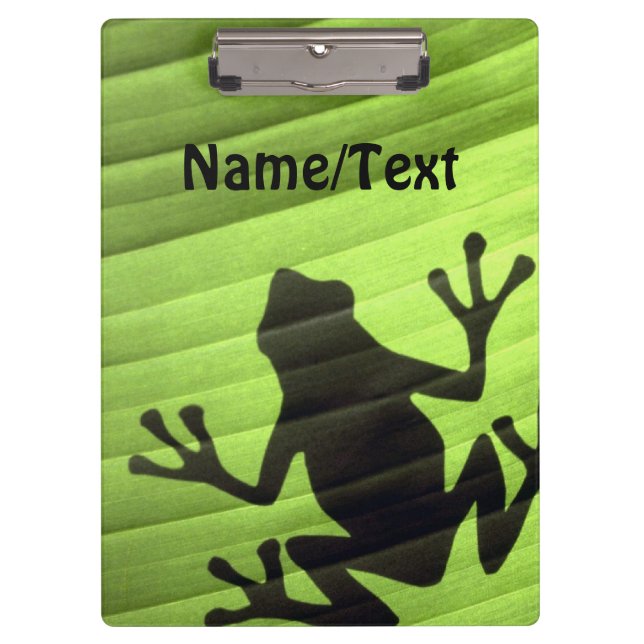 Porte-bloc École de grenouille verte, bureau (Devant)