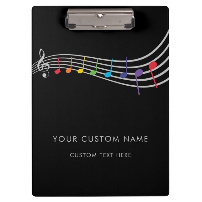 Porte-bloc École de musique Enfants Rainbow Choir enseignant (Devant)