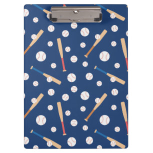 Porte-bloc École Motif de baseball et de sport de chaume