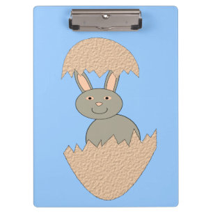 Porte-bloc Écouter du lapin de l'oeuf Porte - bloc bizarre