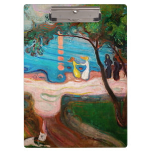 Porte-bloc Edvard Munch - Danse sur la plage