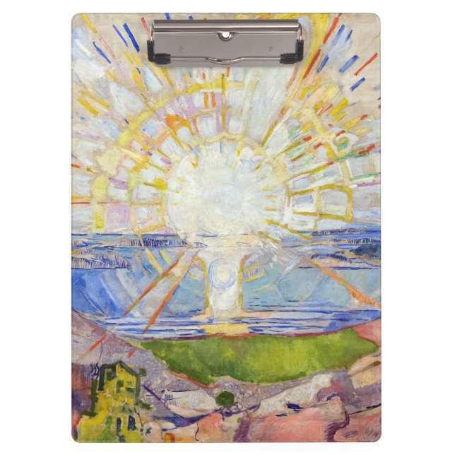 Porte-bloc Edvard Munch - Le Soleil 1911 (Devant)