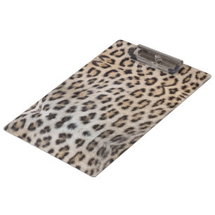 Porte-bloc Elégant chic motif à motif de poil léopard