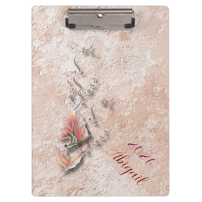 Porte-bloc Elegant Nature Embossed clipboard  (Devant)