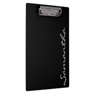 Porte-bloc élégant simple moderne chic tendance monogramme no