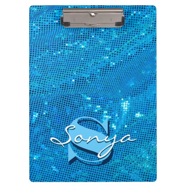 Porte-bloc Elegant Teal Draped Fabric (Devant)