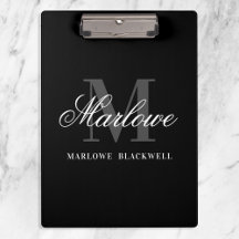 Élégante calligraphie noir gris