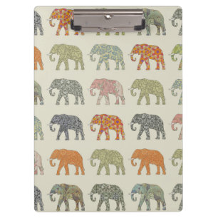 Porte-bloc Élément Motif Animal Coloré Contemporain