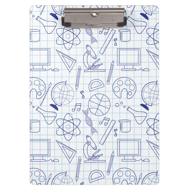 Porte-bloc Éléments de l'éducation Science Sketch (Devant)