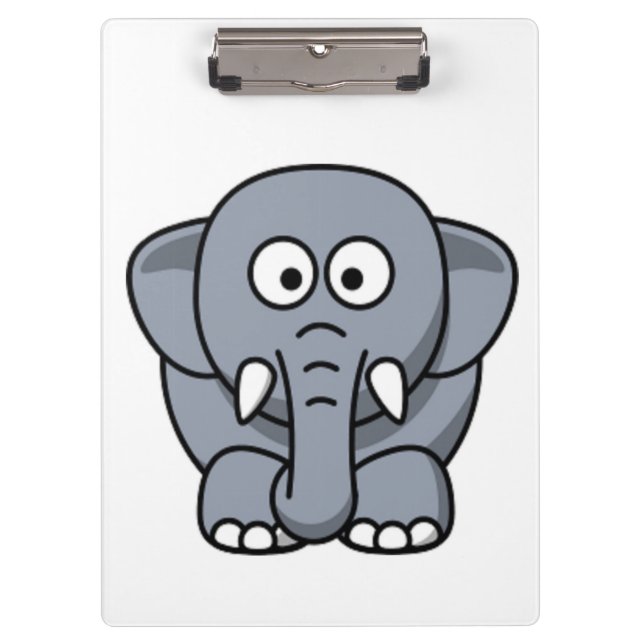 PORTE-BLOC ÉLÉPHANT GRIS (Devant)