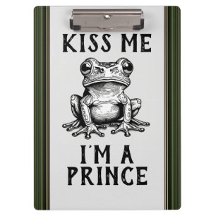 Porte-bloc Embrasse-moi Je suis un Prince Porte - bloc