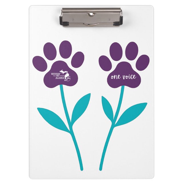 Porte-bloc Empreinte de patte Tulips Porte - blocs (Devant)