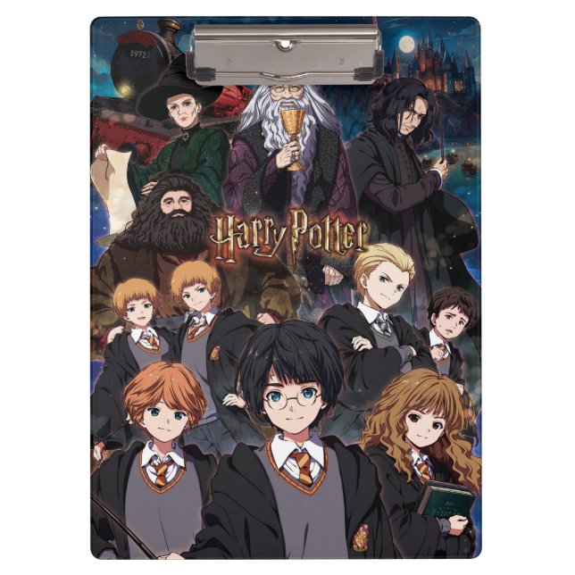 Porte-bloc Ensemble de la scène animée HARRY POTTER™ (Devant)