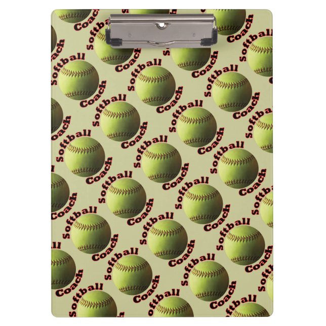 Porte-bloc Entraîneur jaune du base-ball (Devant)