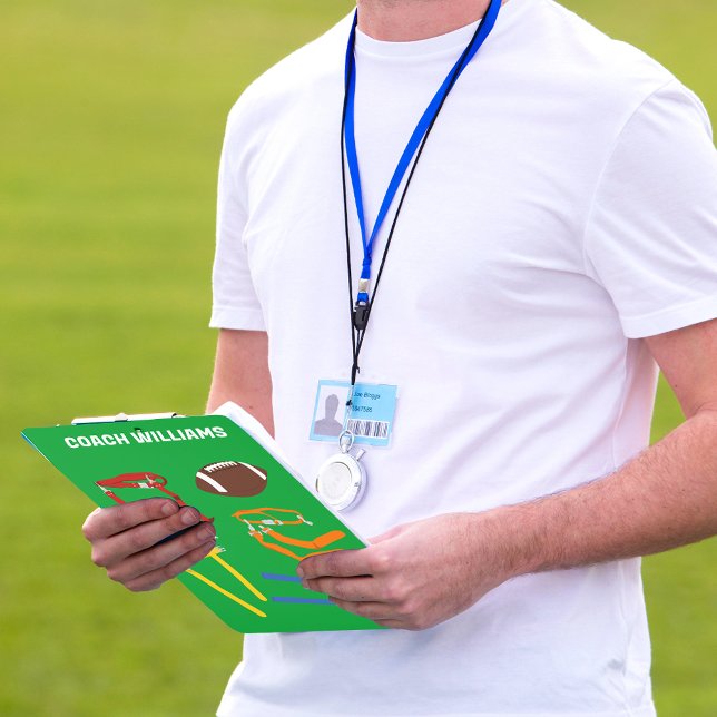 Porte-bloc Entraîneurs de football du pavillon Personnalisé (Créateur téléchargé)