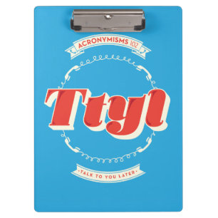 Porte-bloc Entretien à vous plus tard