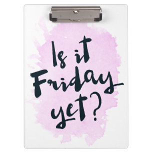 Porte-bloc Est-ce vendredi encore ? Porte - bloc