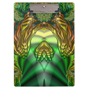Porte-bloc ETHEREAL ! Vert, orange, noir, jaune et gris
