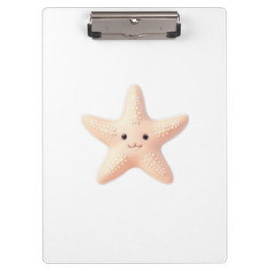 Porte-bloc Étoile de mer rose mignonne