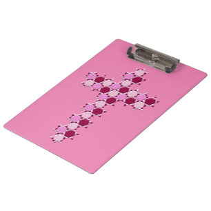 Porte-bloc Étoile rose de David Croix Illusion optique