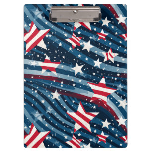 Porte-bloc Étoiles patriotiques