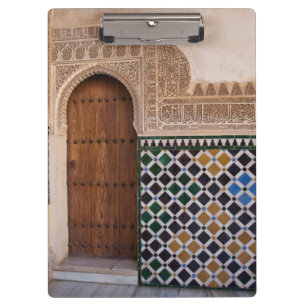 Porte-bloc Europe, Espagne, Andalousie, Grenade, Alhambra