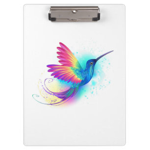 Porte-bloc Exotic Rainbow Hummingbird