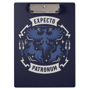 Porte-bloc Expecto Patronum Silhouette Graphique Vintage