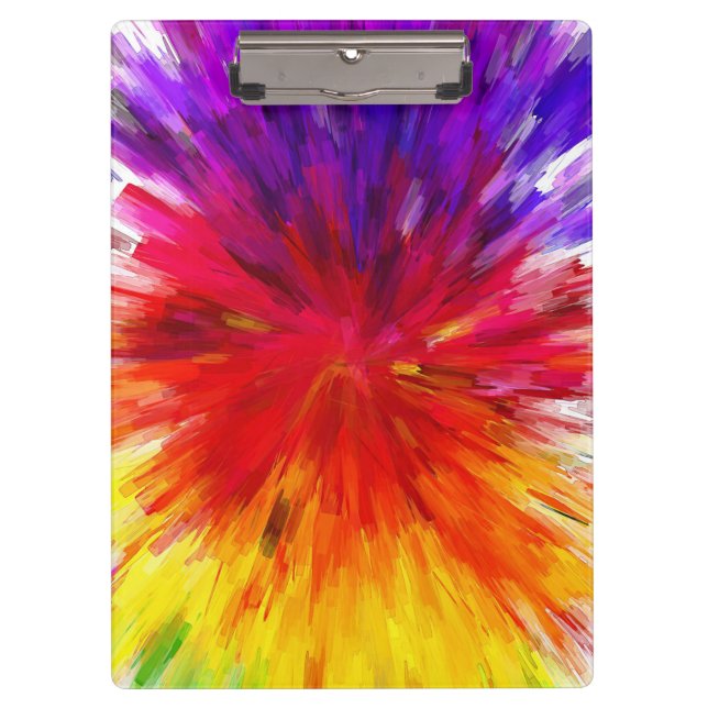 Porte-bloc Explosion de couleur (Devant)