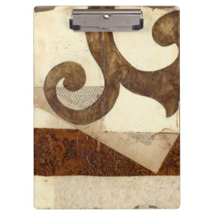Porte-bloc Extrait vintage de journal