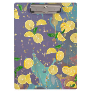 Porte-bloc Falling oranges Clipboard