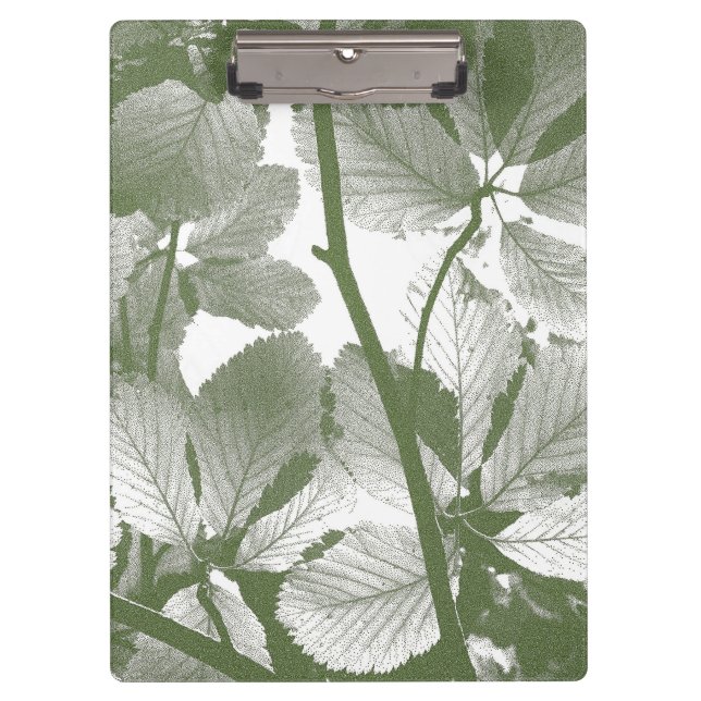 PORTE-BLOC FEUILLE VERT (Devant)