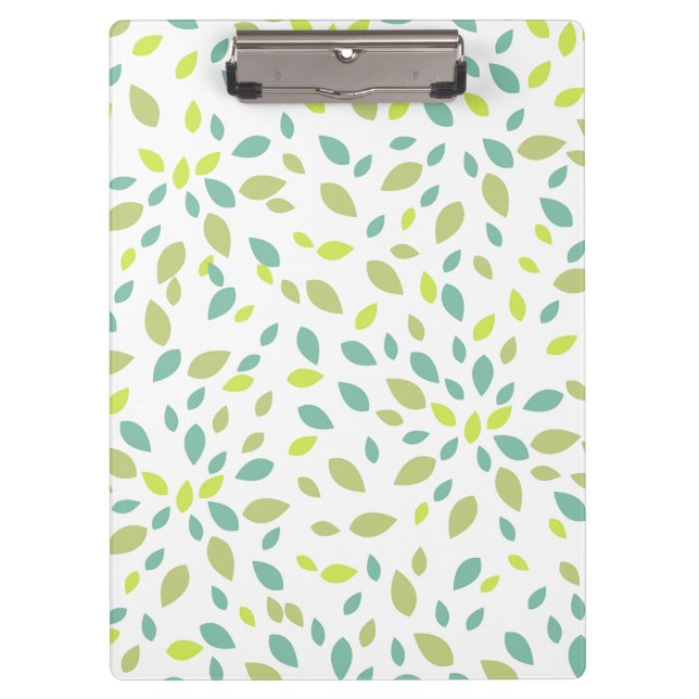 Porte-bloc Feuille (vert) (Devant)
