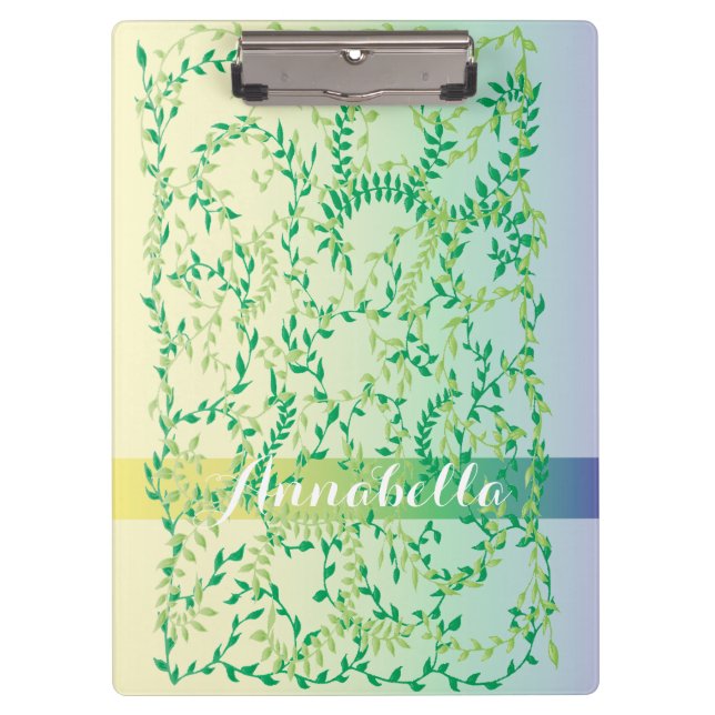 Porte-bloc Feuilles dansants (Devant)