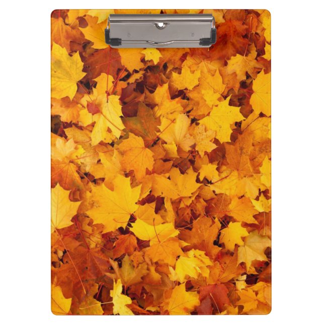 Porte-bloc Feuilles d'automne (Devant)