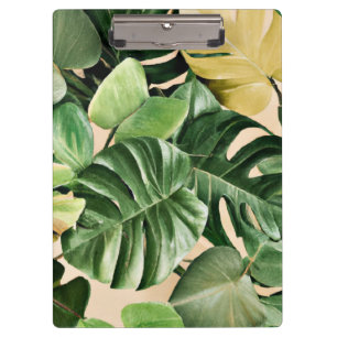 Porte-bloc Feuilles florales/hawaïennes/tropicales