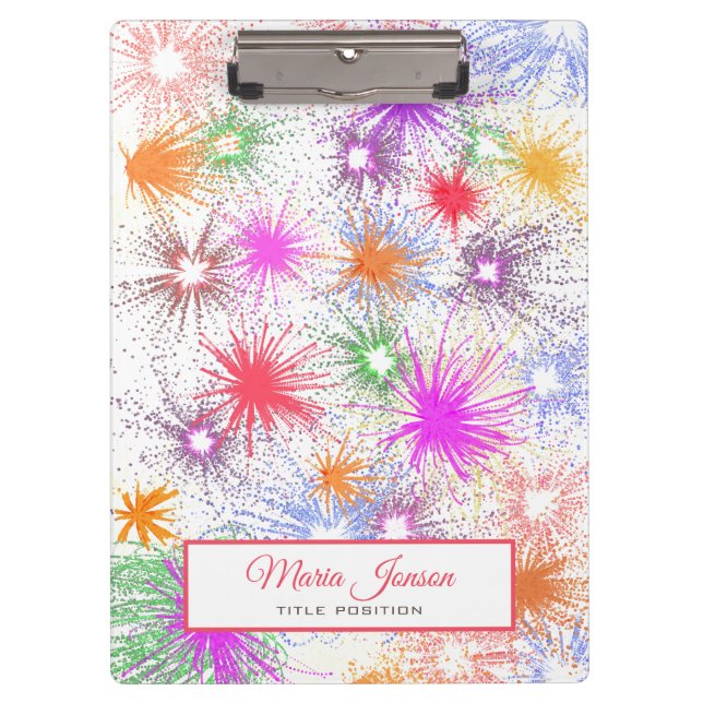 Porte-bloc Feux colorés (Devant)