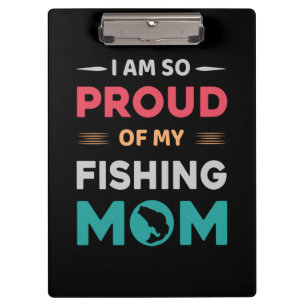 Porte-bloc Fière De Ma Maman Pêcheuse