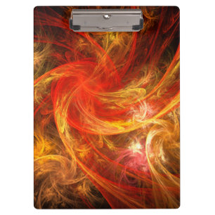 Porte-bloc Firestorm Art Abstrait