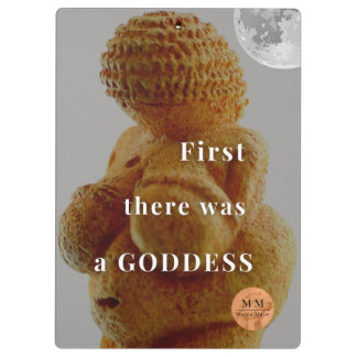 Porte-bloc First there was a Goddess