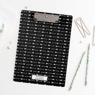 Porte-bloc Flèches noires et blanches Porte - bloc personnali