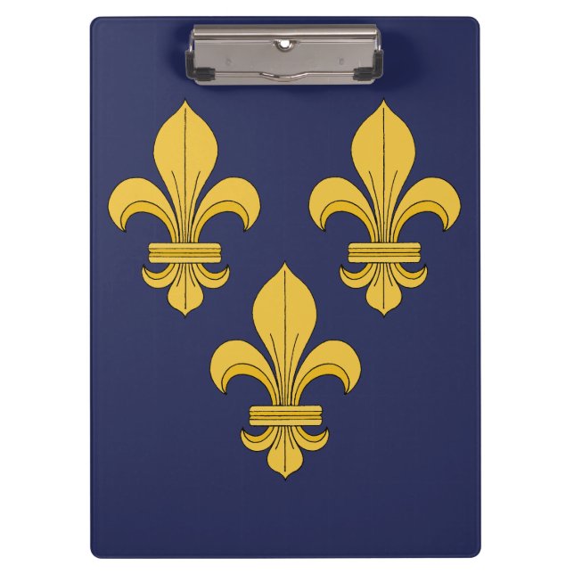 Porte-bloc Fleur de lis (Devant)