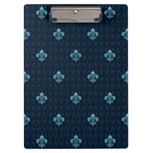 Porte-bloc Fleur De Lis Pattern