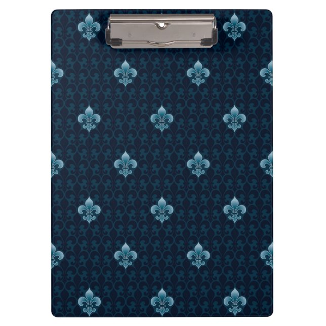Porte-bloc Fleur De Lis Pattern (Devant)