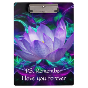 Porte-bloc Fleur de lotus pourpre et sa signification