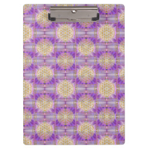 Porte-bloc FLEUR DE VIE - Yantra motif sans fin