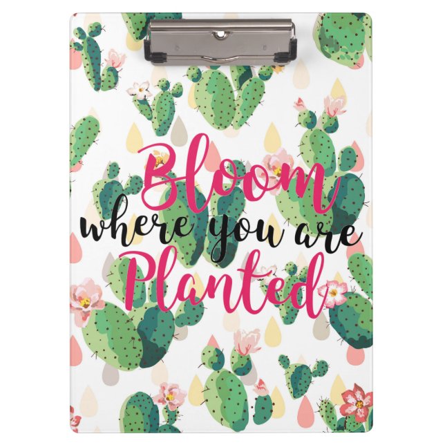 Porte-bloc Fleur où vous êtes porte - bloc planté (Devant)