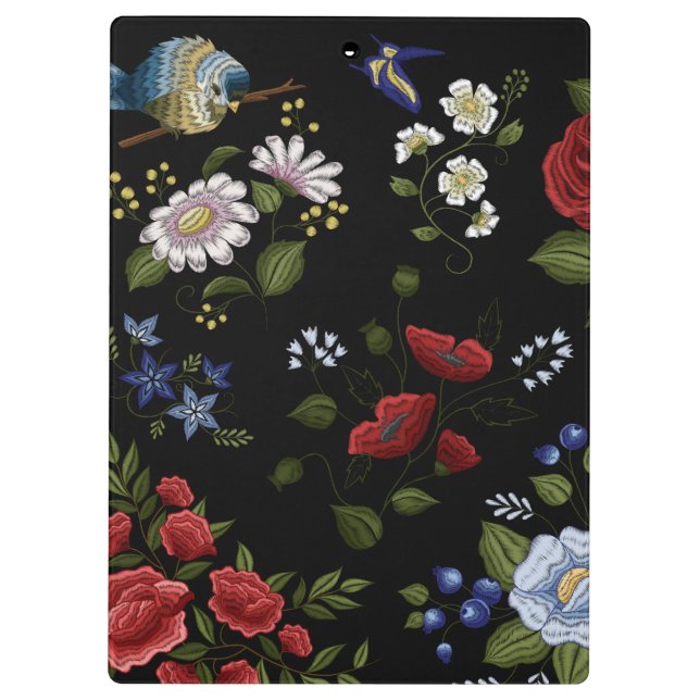 Porte-bloc Fleurs (Dos)
