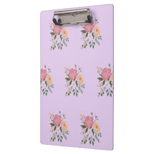 Porte-bloc Fleurs d'eau